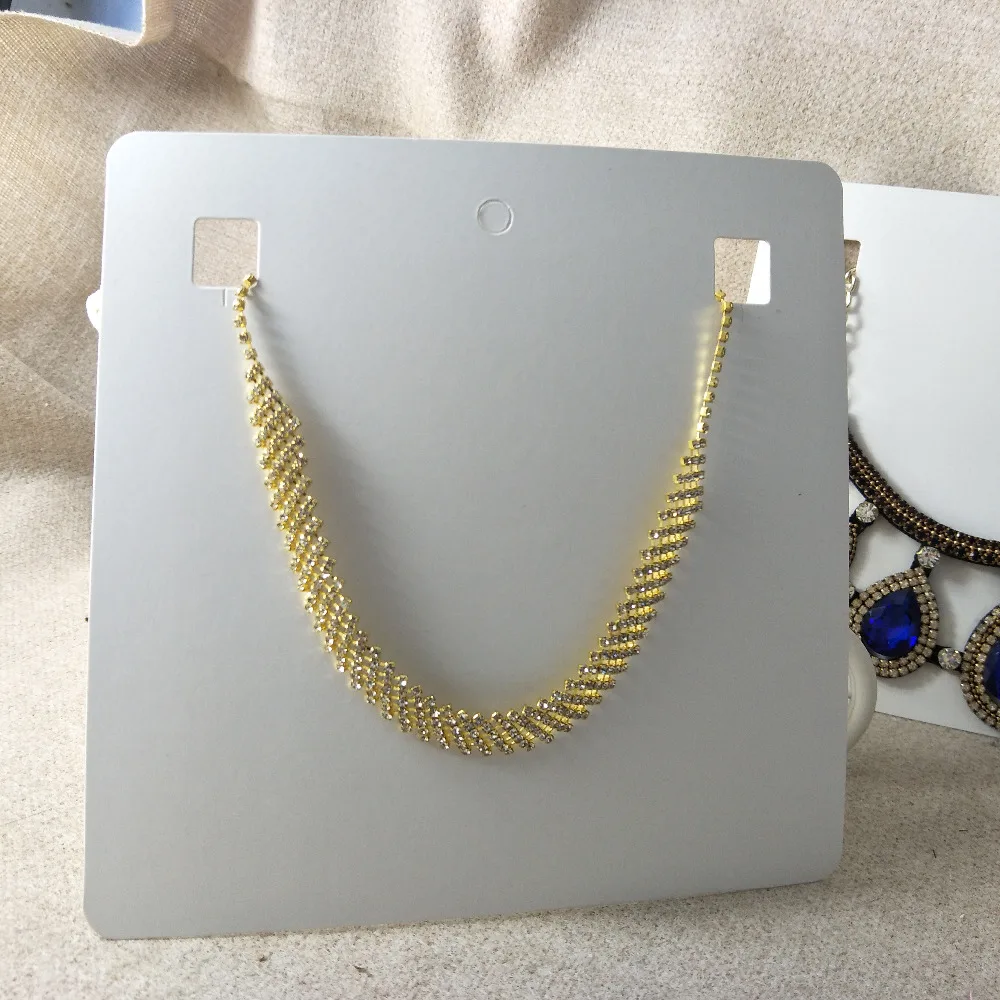 2017-Hard-Stock-Thinck-Paper-Cardboard-450gsm-19x19cm-White-extend-Bigger-Necklace-Display-Card-For-Custom (1)