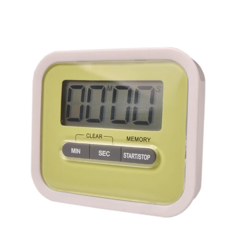 Multifunctional digital kitchen timer with arm support for electronic