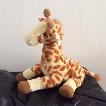 

Free Shipping 40cm 15.7'' Giraffe Stuffed animal plush toy super soft deer doll for baby gift