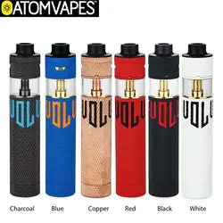 Оригинальный AtomVapes Revolver Reloaded 2 механический комплект система RDTA с 24ct позолота скорость палуба Atom Vs Mad Dog RDTA комплект