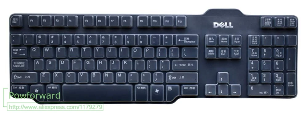 Ultra Thin Silicone Keyboard Protective Skin Cover Compatible For Dell Rh659 L100 Sk 8115 104 Key 8115 Usb Wired Keyboard Keyboard Covers Aliexpress