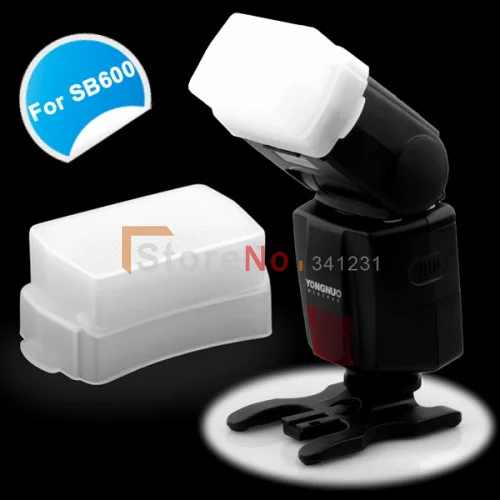 2PCS White Flash Bounce Diffuser Softbox for Nikon Speedlight nikon SB