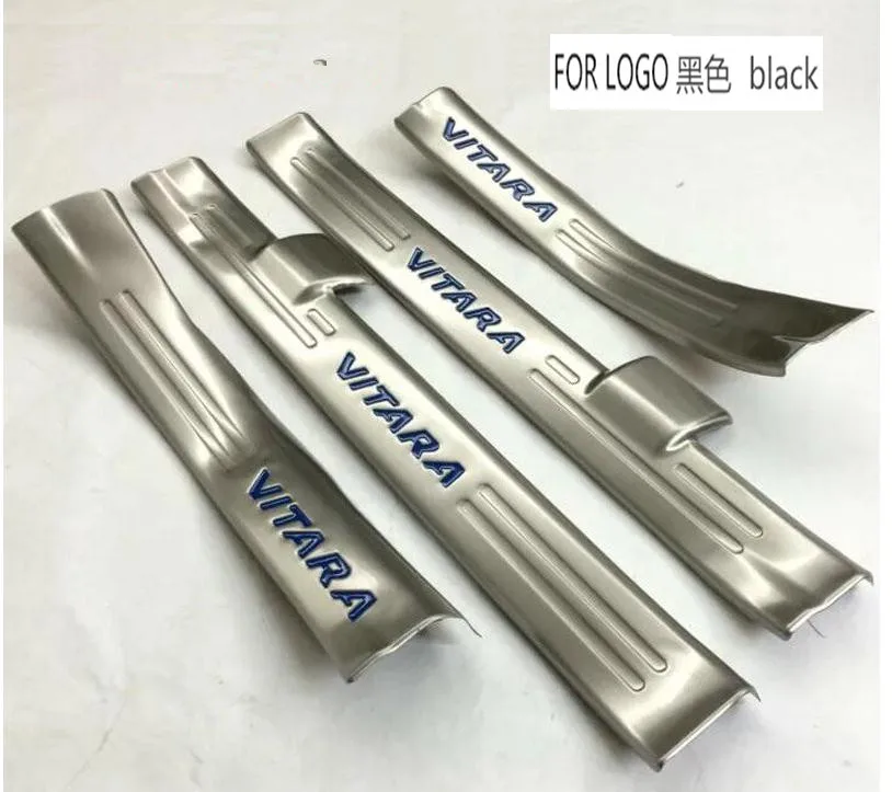 Car styling High Quality Stainless Steel internal Scuff Plate/Door Sill Door Sill for for Suzuki Vitara- Paint