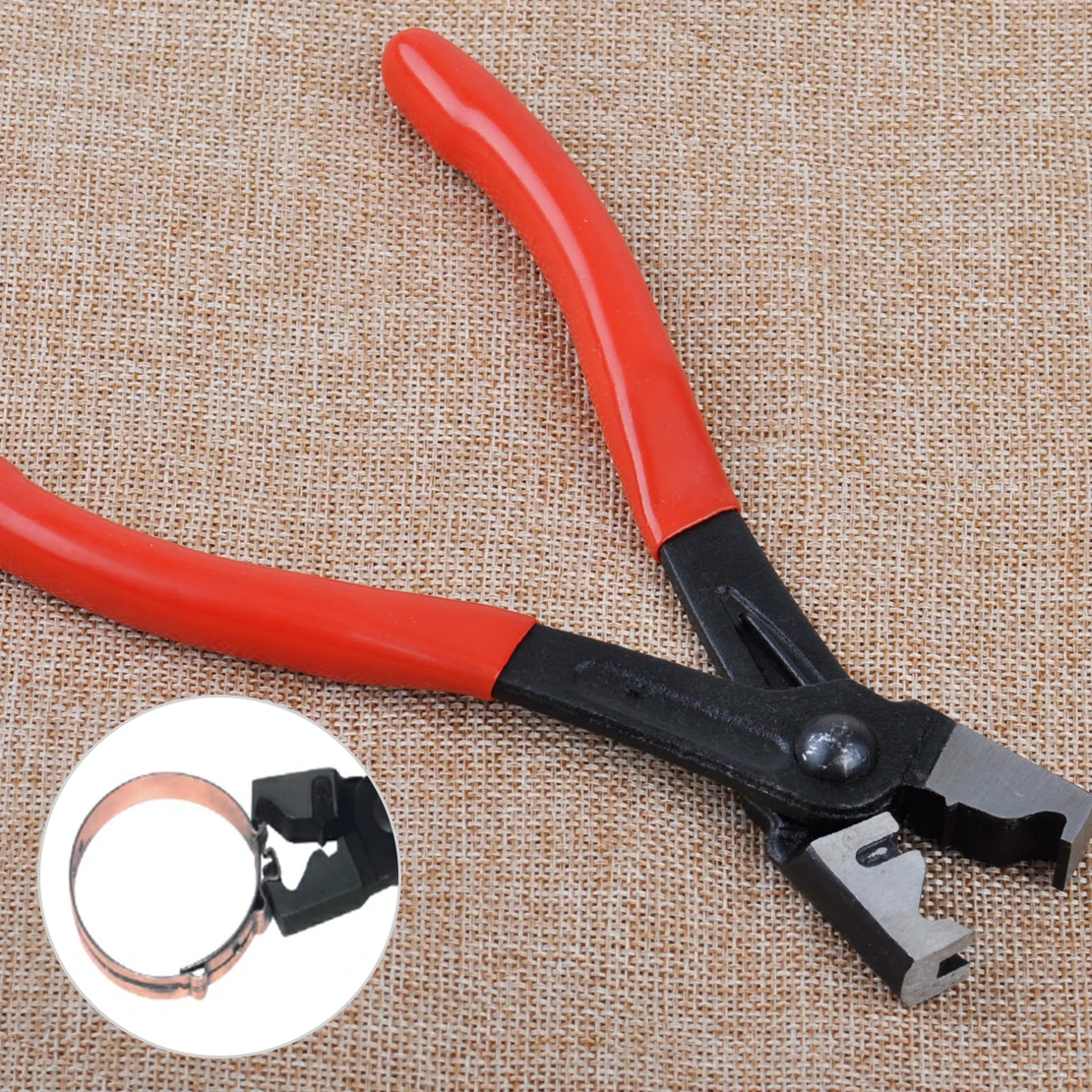 Pliers Hand Tools Hose Clamp Pliers Tool With Swivel Head & Angled Jaw Clic Clic R