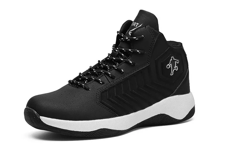 Новая баскетбольная обувь кроссовки Высокая одежда Нескользящая амортизация большой размер: 36-45 оригинальная оптовая продажа