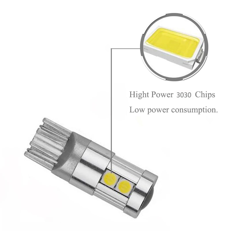 2x W164 T10 W5W светодиодный 3030SMD клиновой светильник боковой без ошибок для Subaru impreza