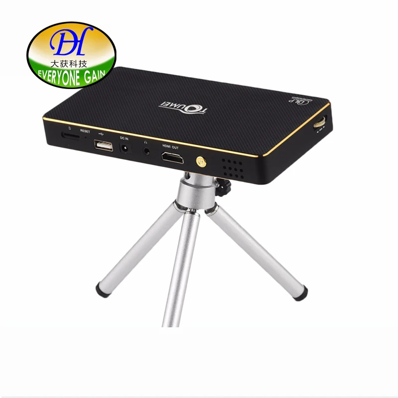 Everyone Gain Projector Smart Android Mini Projector Support Wifi Bluetooth Connection Full Hd Home Theater DH-A800