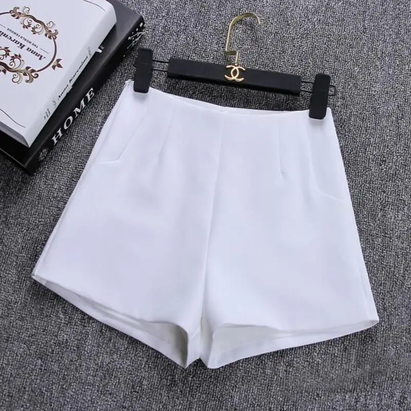Hot Fashion Lady Shorts for Women New Summer Women Shorts Skirts Casual High Waist Shorts Female Black White Short Pants