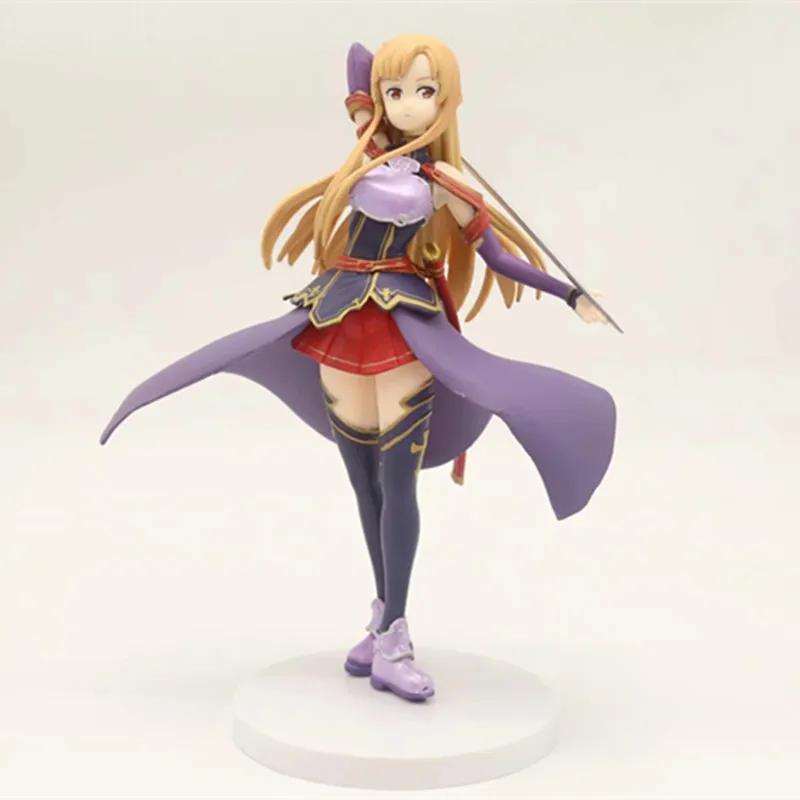 Sword Art Online Asuna Action Figure 1/8 scale painted figure Sao Will Return Yuuki Asuna PVC figure Toy Brinquedos Anime 20CM