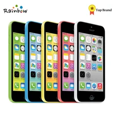 Разблокированный Apple iPhone 5C iOS двухъядерный 8 ГБ/16 ГБ/32 ГБ 8MP камера 4,0 дюймов wifi gps 3g сотовый телефон