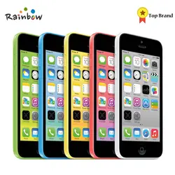 Оригинальное разблокирована Apple iPhone 5C iOS Dual Core 8 ГБ/16 ГБ/32 ГБ 8MP Камера 4,0 дюйм(ов) WI-FI gps 3g сотовый телефон