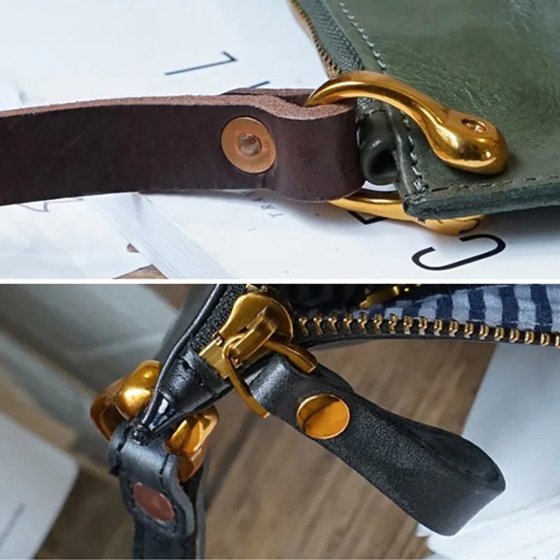 AETOO Leather literary fashion retro oblique bag, lady handmade cowhide simple shoulder envelope bag