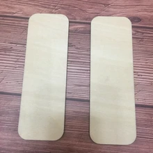 50 шт. лазерная резка пустое дерево знаки пользовательские деревянные закладки 15x5 см деревянная дощечка пустой