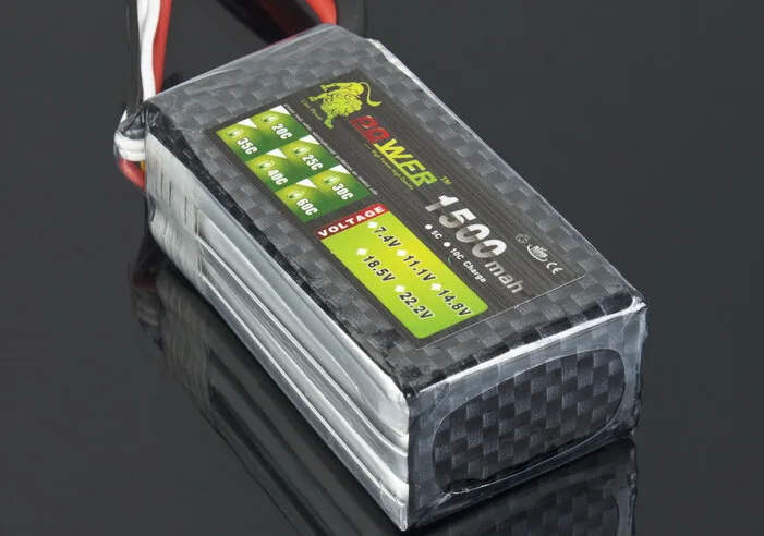 Lipo аккумулятор Lion power 3S 11 1 В 1500 мАч 35c для вертолета дрона квадрокоптера