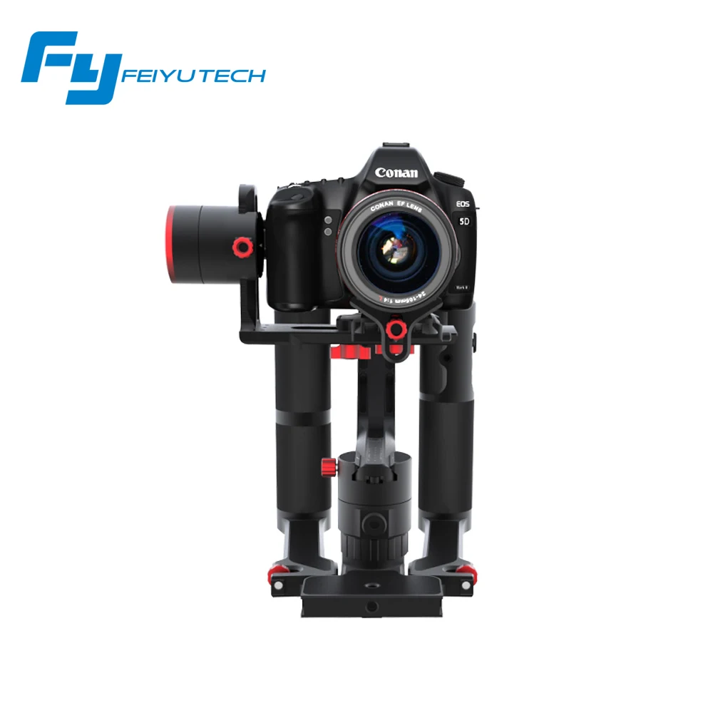 Feiyuteh A2000 3-х позиционный ручной карданный Стабилизатор камеры DSLR Цифрового Фотоаппарата Canon 5D Mark III для sony A7 a6500 A7RII/ILCE-7R/ILCE-510 gh5