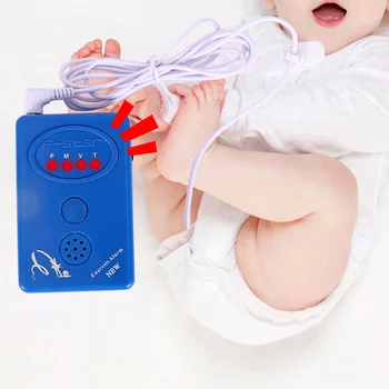 

Adult Baby Nappy Changing Blue Bedwetting Enuresis Urine Bed Wetting Alarm +Sensor With Clamp Blue Safety Baby Monitors
