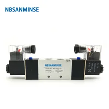 NBSANMINSE 4V310 4V320 4V330 воздушный электромагнитный клапан G1/4 G3/8 электромагнитный клапан AirTac Тип пневматический клапан