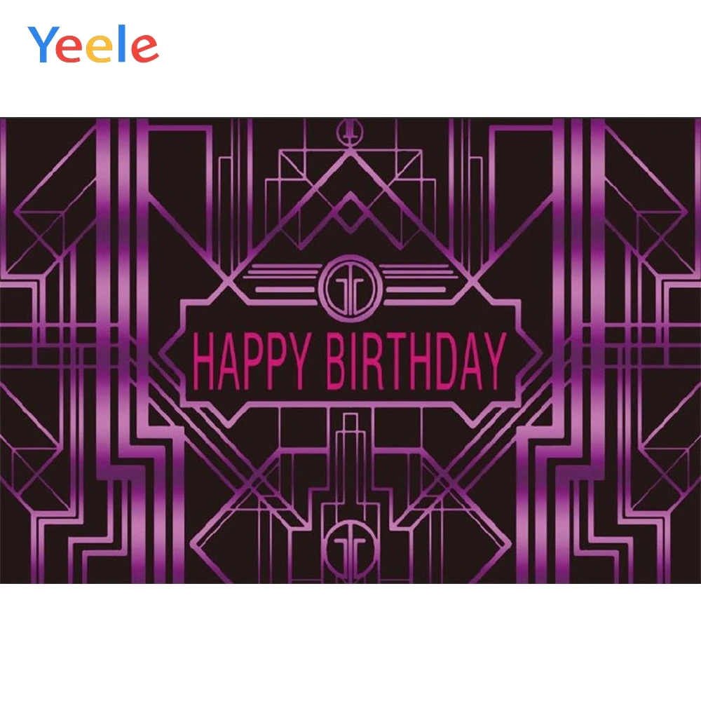 

Yeele Cool Birthday Party Scene Wall Decorations Personalized Photographic Backdrops Photography Backgrounds For Photo Studio