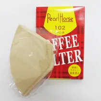 

40 pulp virgin American drip coffee machine coffee pot filterpercolator mesh filter paper