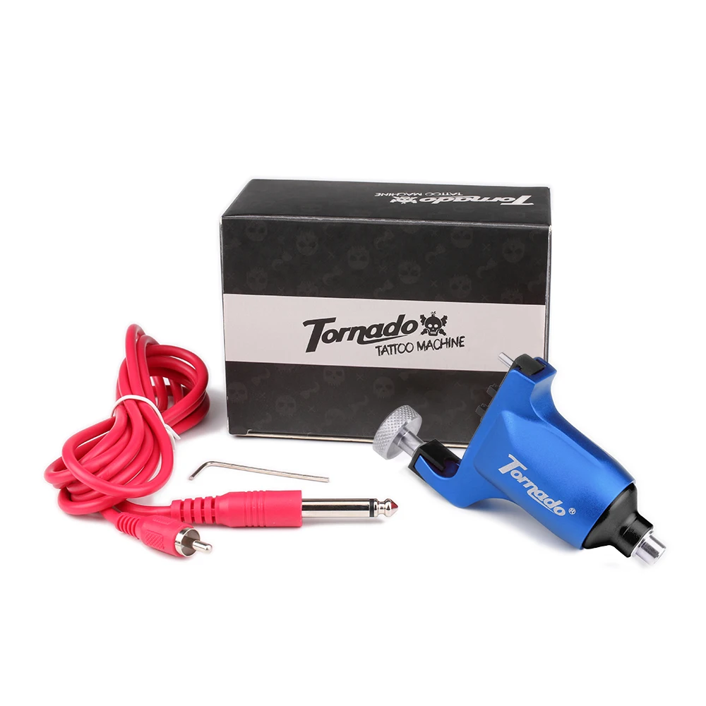 

1 Set Tornado Premium Rotary Tattoo Machine Assorted Tatoo Motor Gun Kits Strong 10w Motor RCA jack Supply For Artists