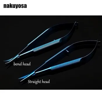 

Titanium alloy Ophthalmic Instrument 12.5 cm micro scissor, Straight/ bend head Conjunctiva scissor,Speculums tweezer