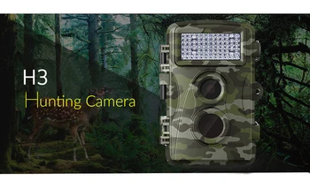 

PPDDHKK 5 Mega pixels 720P Wildlife Hunting Camcorder Video Surveillance Tracking Cams With 34 PCS IR Lights For Night Vision