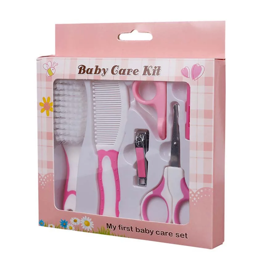 Juego de productos para el cuidado del bebé, cortaúñas para recién nacidos,  tijeras, peine, Kits de cepillos para el cabello, Kit de aseo para niños,  10 piezas por juego - AliExpress