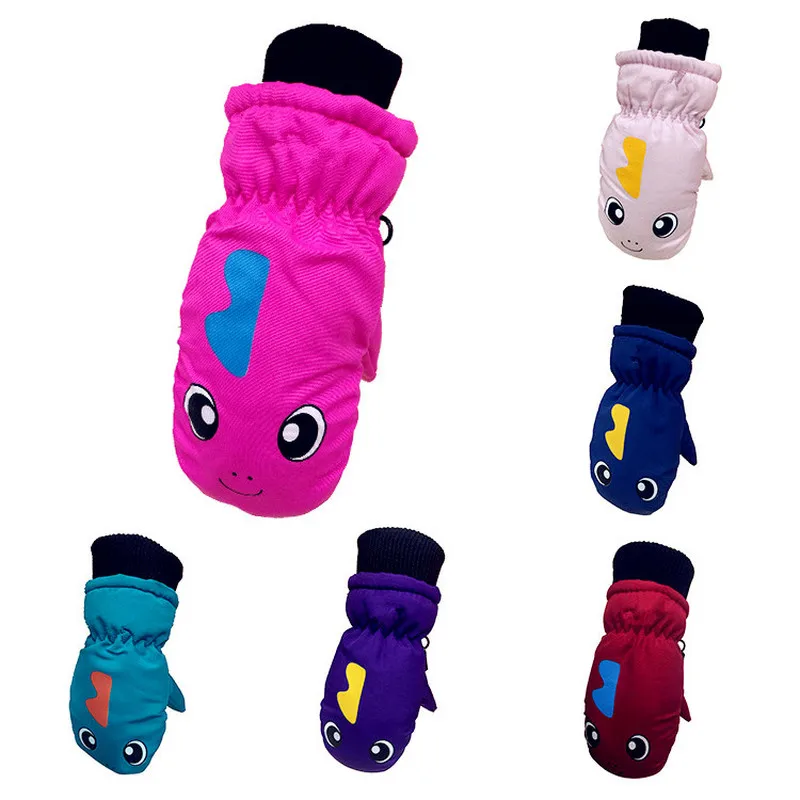 

Baby Mitten for Winter Kids Boys Girls Outdoor Warm Gloves Ski Gloves Waterproof Windproof Kids Winter Gloves