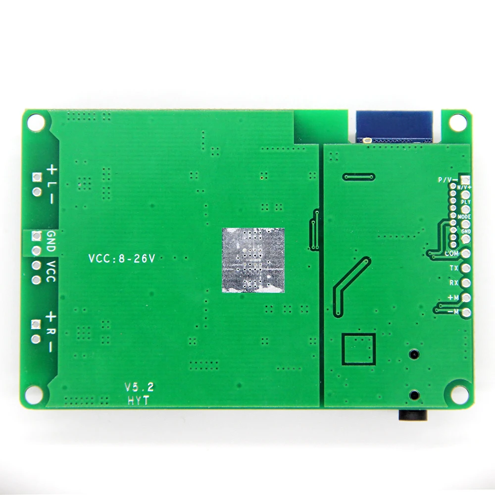 AIYIMA Bluetooth усилитель плата TPA3116 усилители 2*50 Вт Bluetooth 5,0 приемник Поддержка AUX последовательная команда изменение имени пароль