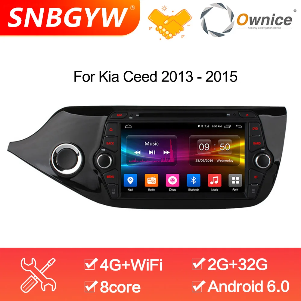 

Ownice C500 4G SIM LTE Octa 8 Core Android 6.0 For Kia CEED 2013-2015 Car DVD Player GPS Navi Radio WIFI Bluetooth DH201