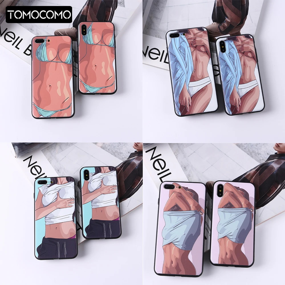 

TOMOCOMO Sexy Hot Girl Summer Twerk It Swag On 3D Relief Phone Case Coque Fundas For iPhone 7 7Plus 6 6S 5 5S 8 8Plus X XS Max