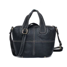 Moda para mujer de cuero Genuino Bolso de Las Mujeres bolsa de mensajero bolsas de hombro de cuero real de las mujeres famoso diseñador de la marca de alta calidad