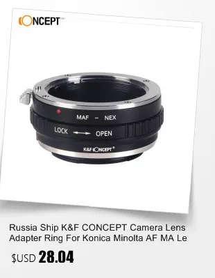 K & F концепция FD-M4/3 Камера Переходники объективов для Canon FD крепление объектив Olympus m43 E-P1/E-P2 /E-PL1 для panasonnic G1/G2/GF1/gh1/gh2