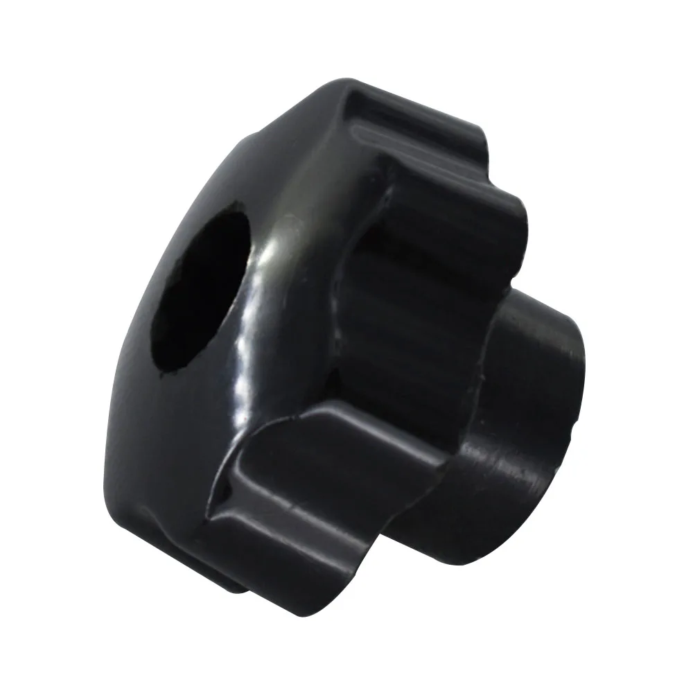 M5/M6/M8/M10/M12 Female Thread Star Knob Handles 7 Star Shaped Through Hole Clamping Nuts Knobs