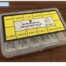 360x Ассорти шайба клип кольцо Хронограф Часы Толкатель кнопки стопоры для ремонта часов