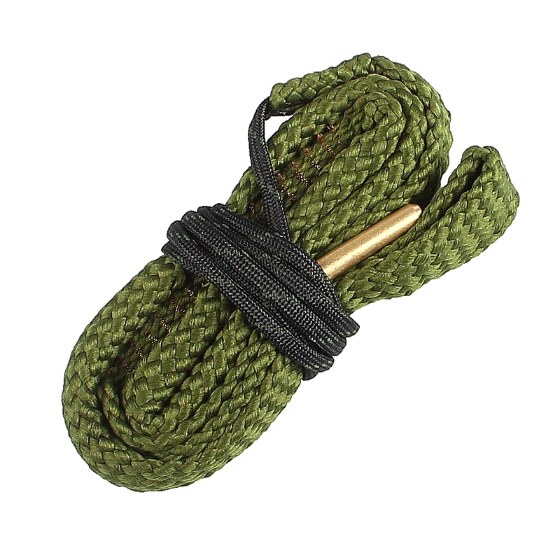 Airsoft .38 Cal .357 Cal .380 Cal & 9mm Cleaning Rope Gun Barrel Cleaner Brushes Tool Hunting Accessories RL37-0035-G03-02