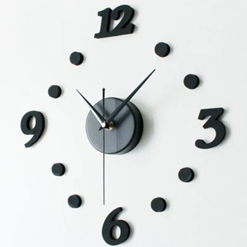 Настенные часы для самостоятельной сборки немой Saat Reloj Relogio де parede фоне кирпичной