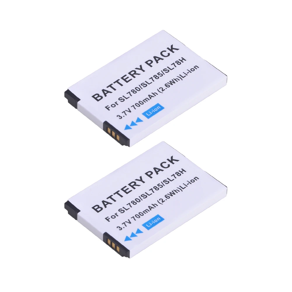 2Pcs 3.7V Cordless Phone Li ion Battery for Gigaset SL400, SL400H