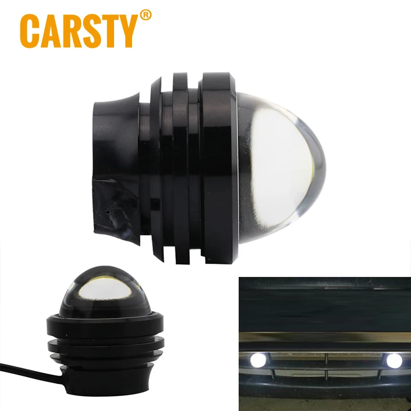Carsty 1X 15 Вт 12 в супер яркий 40 мм белый/синий светодиодный светильник Eagle Eye дневной