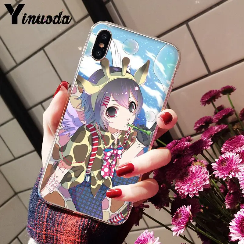 Yinuoda Tokyo Ghoul аниме Juuzou Suzuya роскошный качественный чехол для телефона iPhone 8 7 6 6S Plus X XS