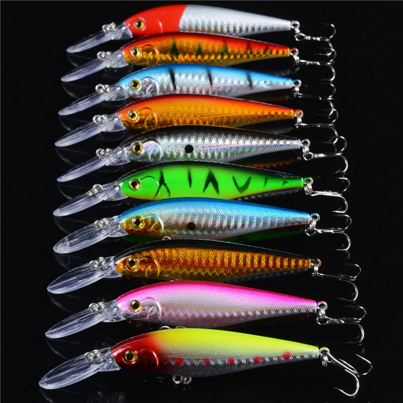 

1pcs Sea Fishing Chubby Bait 11cm10.5g 3D Fake Bait Road Fishing Bait free shipping