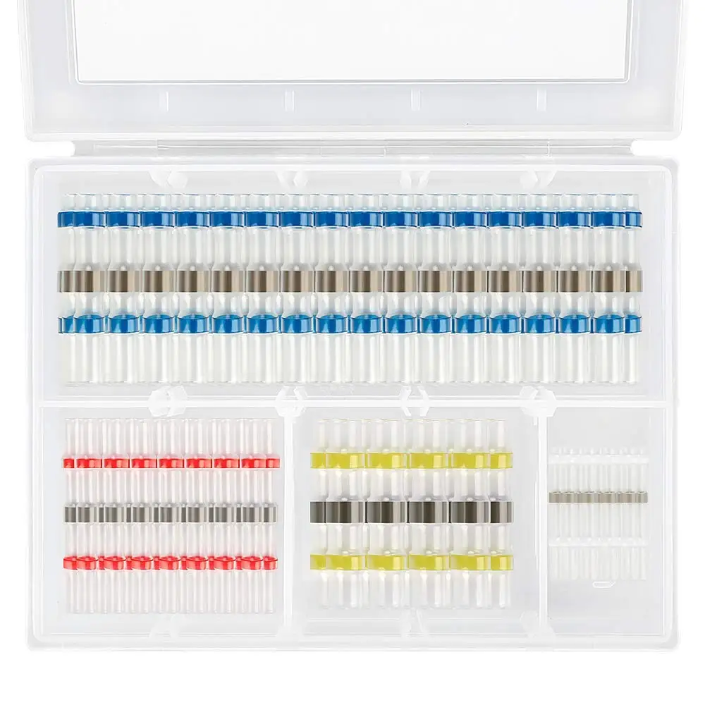 

180PCS Solder Seal Wire Connectors-Waterproof Heat Shrink connectors-Electrical Insulated Automotive Terminals with Case(45WHITE