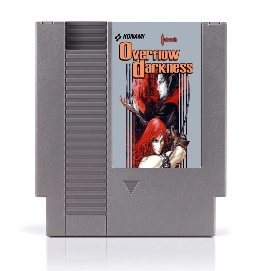 

Castlevania Overflow Darkness 8 Bit Game Card for 72 Pins Game Console