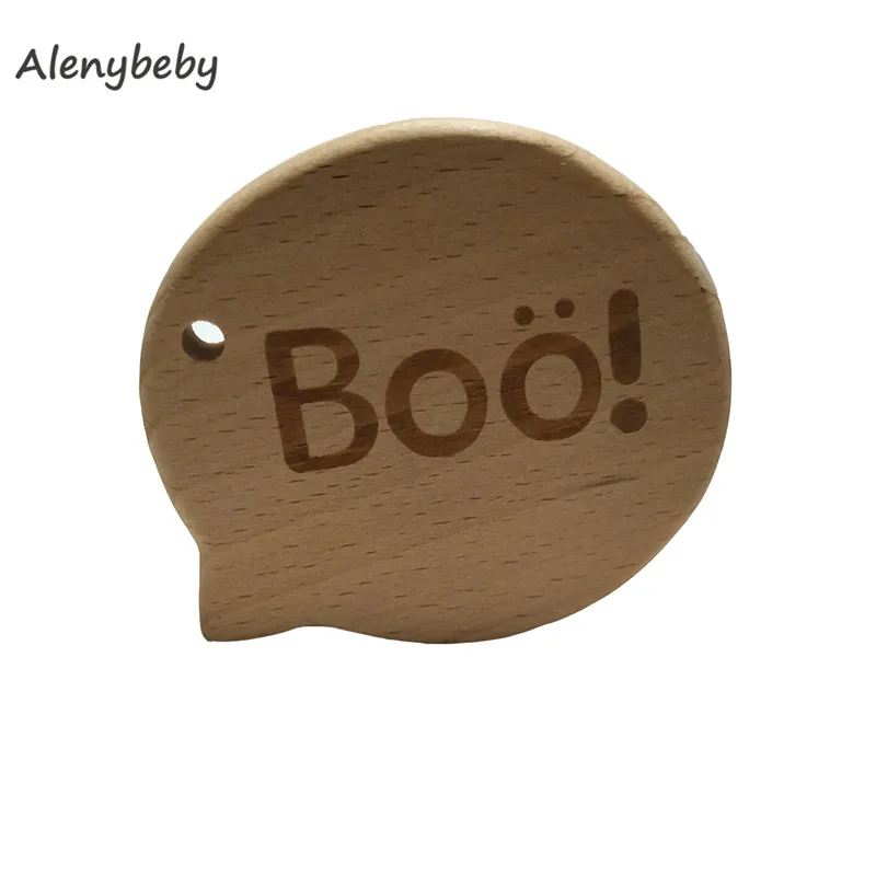 1pcs BPA FREE Natural Wood Teether Cartoon Animal Shape Wooden Baby Teether Toy Safe New baby Teething Toys Baby Shower Gift - Цвет: 178