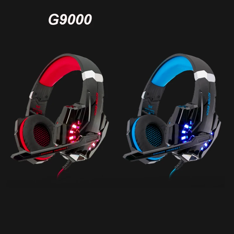 KOTION EACH G2000 G9000 игровые гарнитуры Игровые наушники гарнитура стерео наушники с микрофоном для ПК геймера в розничной упаковке