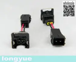 Longyue 20 штук Инжектор топлива Clinic EV1 к OBD2 инжектор Plug Адаптеры для сим-карт для honda