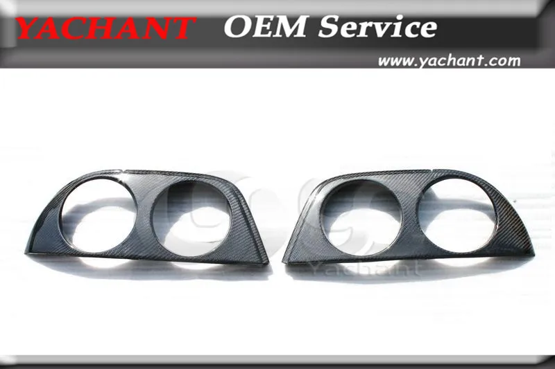 

Car Styling Carbon Fiber CF Rear Lamp Light Cover Fit For 1995-1998 Skyline R33 GTR GTS Rear Lamp Light Cover 2 Pcs