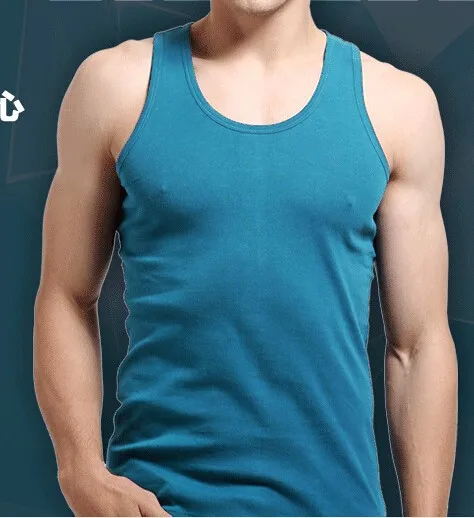 Aliexpress.com : Buy Cool Summer Man Undershirt Cotton Vest Loose Vest random color type from