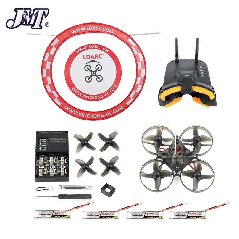 JMT Happymodel Mobula7 V2 75 мм Crazybee F4 Pro OSD 2S bwoop FPV гоночный Дрон Mobula 7 BNF с FPV очки Арка фартук