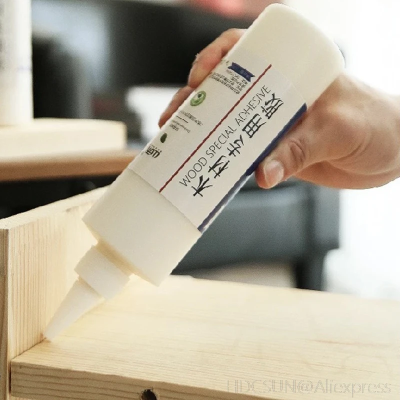 

high quality Wood glue super strong glue white latex solid wood board mosaic wood glue wood furniture strong glue 320g